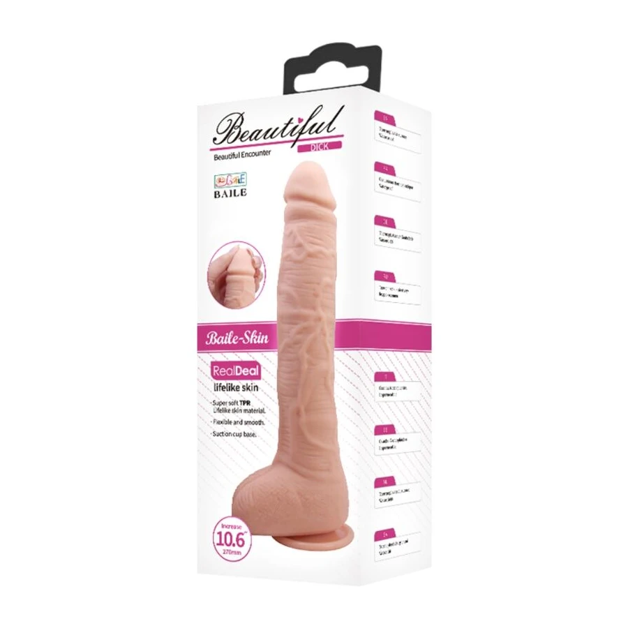 BAILE - ELASTYCZNY REALISTYCZNY DILDO